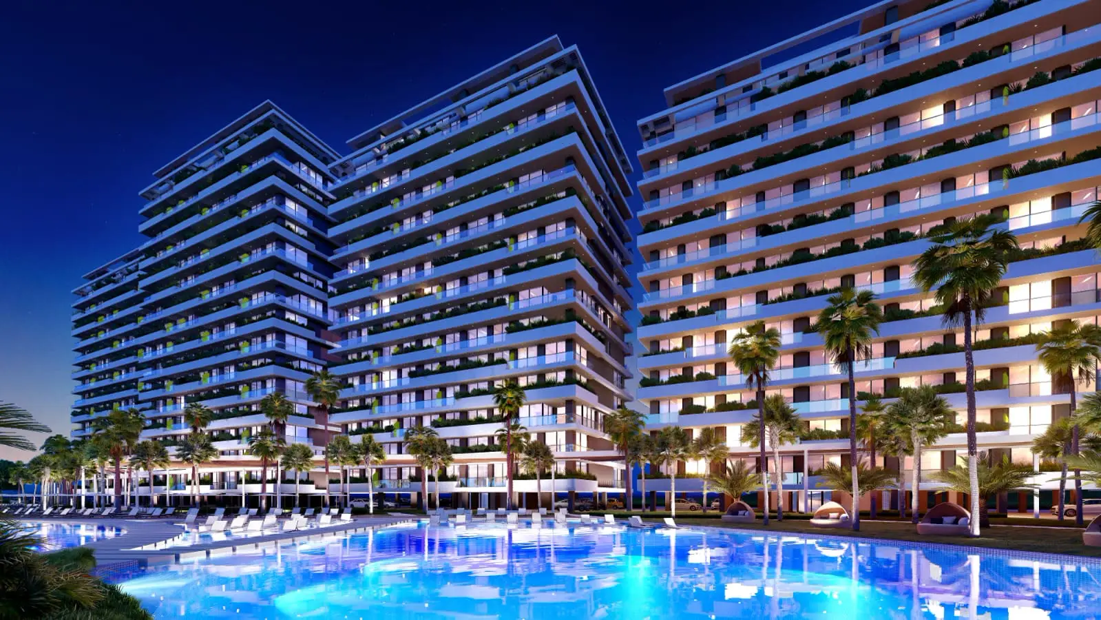 Kompleks apartamentowy na Cyprze Północnym
